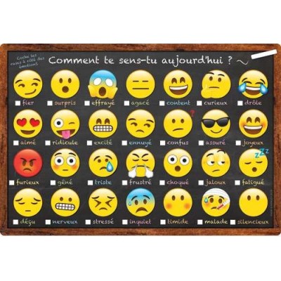 Affiche : Emoji - Sentiments